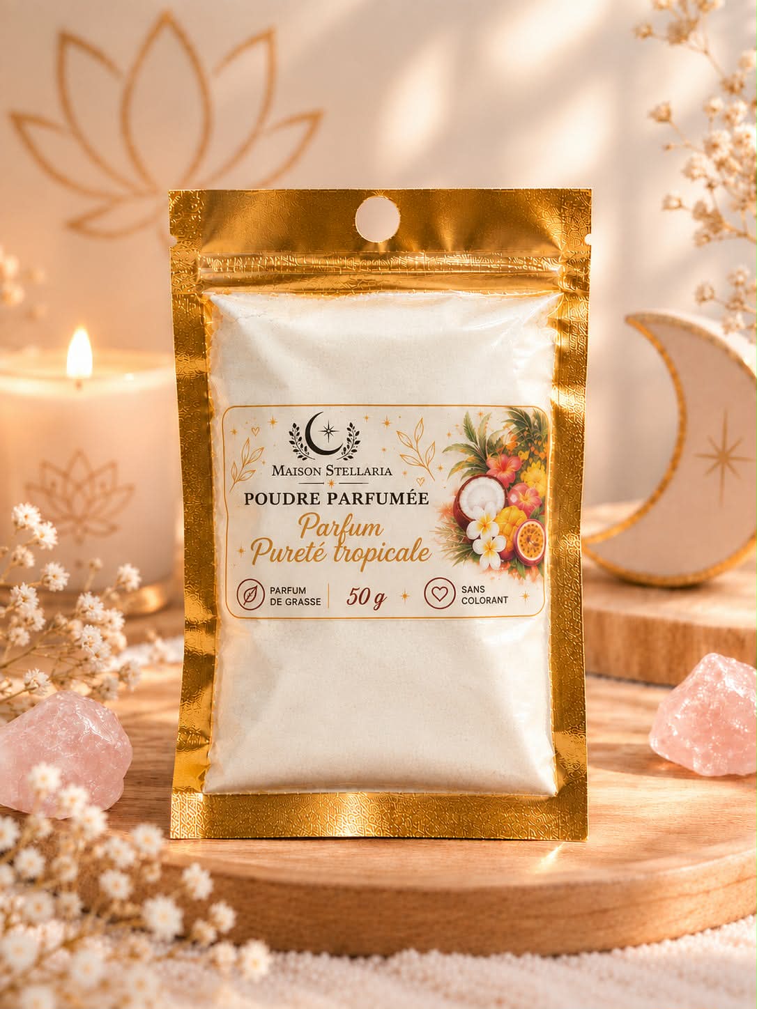 ✨ Poudre Parfumée pour Aspirateur – Tropical 🌴