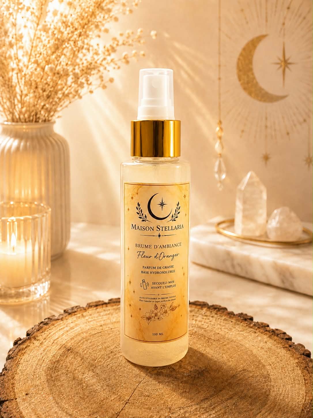 🌙 Brume d’Ambiance & Textile Fleur d’Oranger